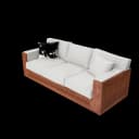 Annibale Colombo Sofa view 3