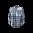 Blue & Black Check Shirt view 1