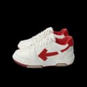 Sports Sneakers Off White Red view 2