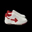 Sports Sneakers Off White Red view 4